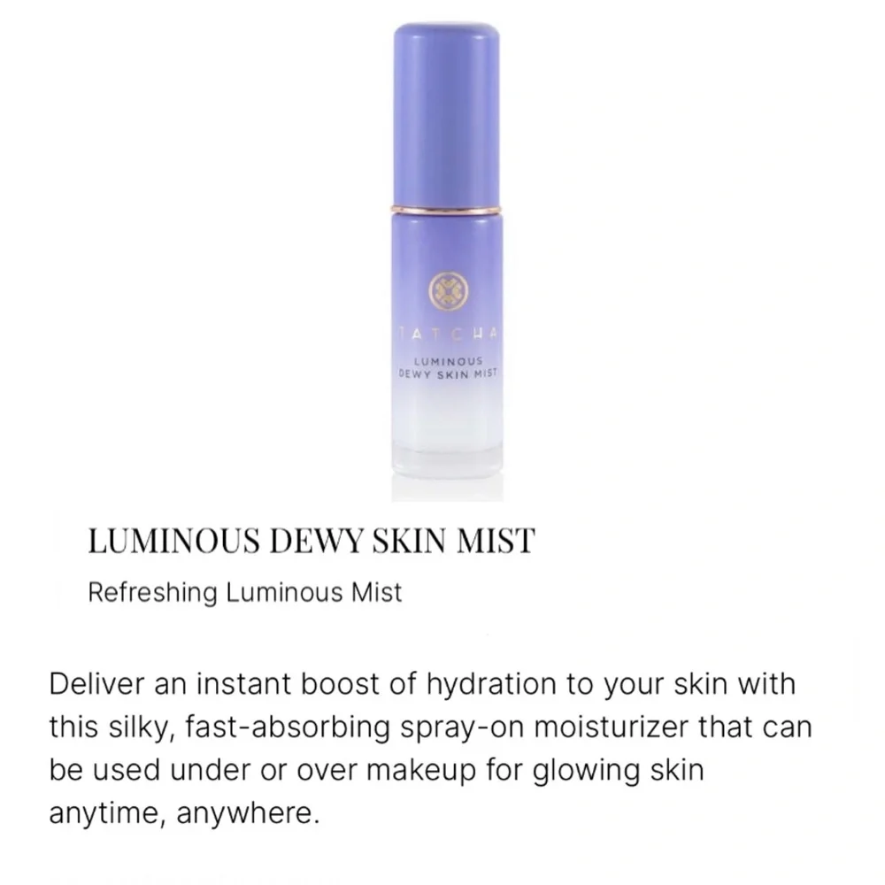 TATCHA 4 PC No-Filter Essentials Set LIMITED EDITION - Picture 7 of 16